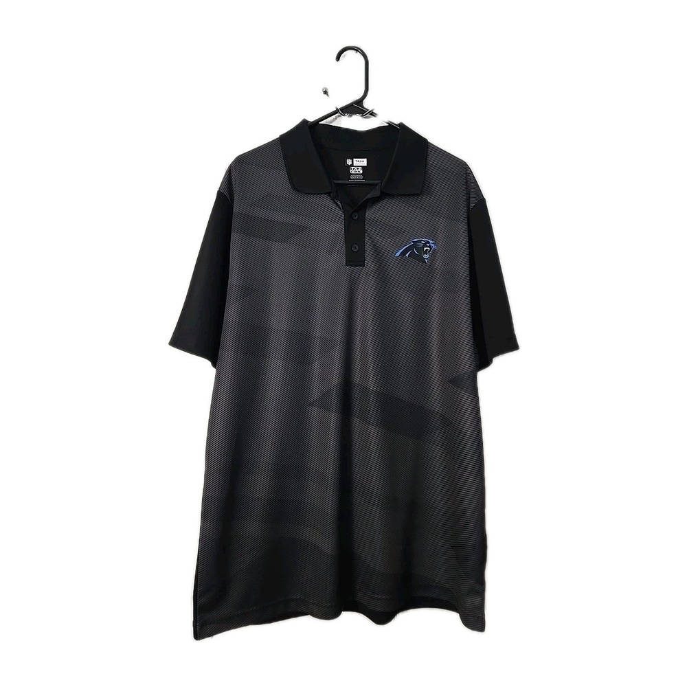 NFL Team Apparel Mens Shirt‎ Sleeve Polo TX3 Cool Panthers Size XL